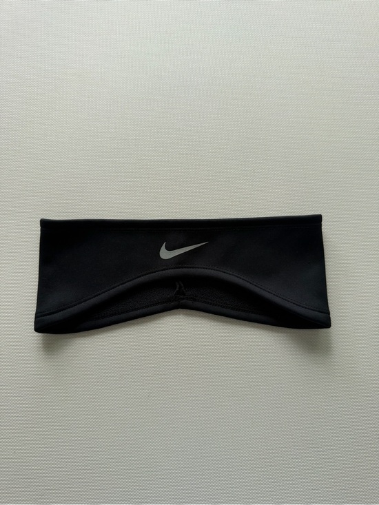 Nike Other - Nike Black Headband Sweatband w/ Swoosh Logo Unisex Adults 10 in